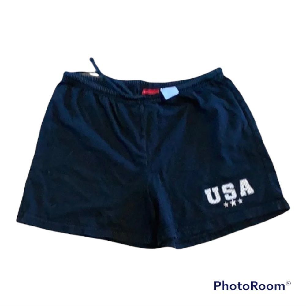 Sz L Sonoma black USA workout shorts